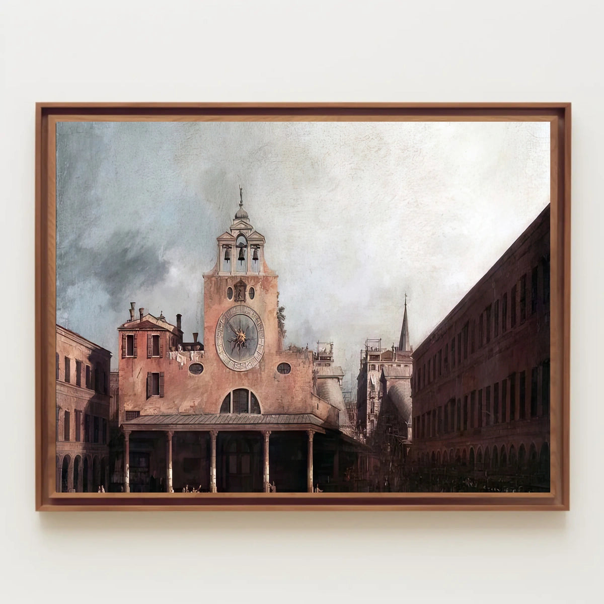 Timeless Venice Scene: Architectural Art in Heritage Poster