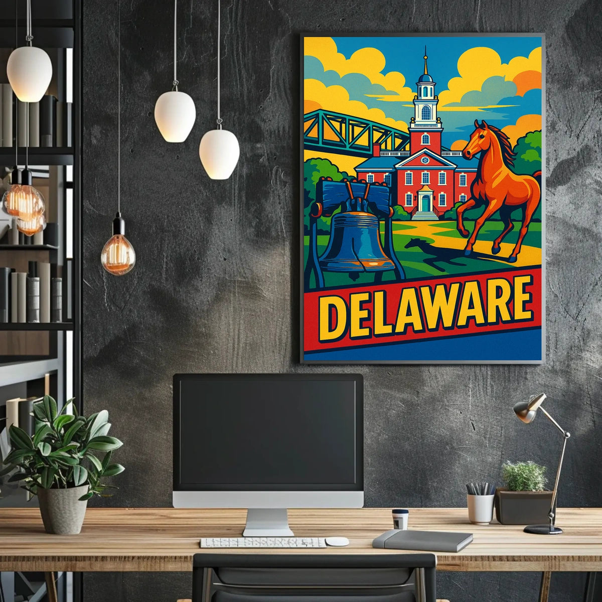 Delaware Heritage Poster