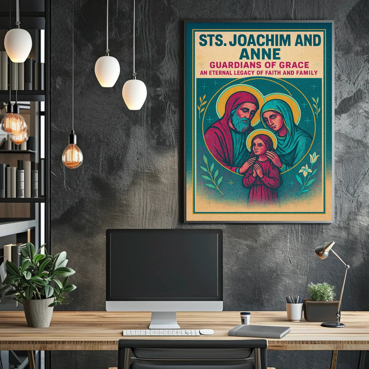 Guardians Of Grace Sts. Joachim And Poster