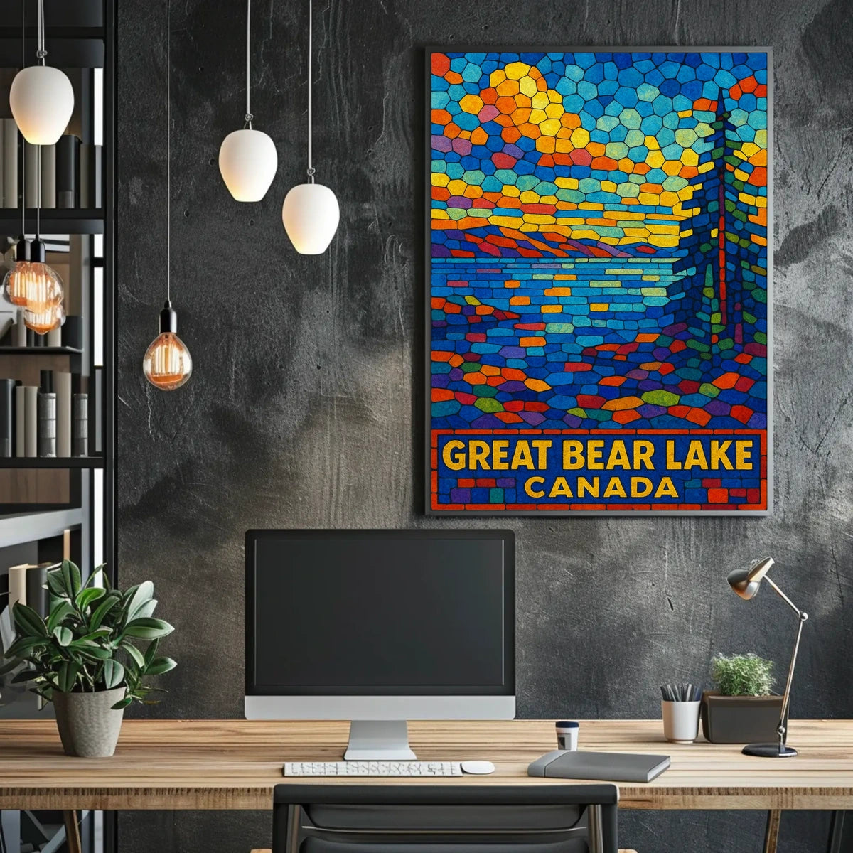 Great Bear Lake Canada Poster