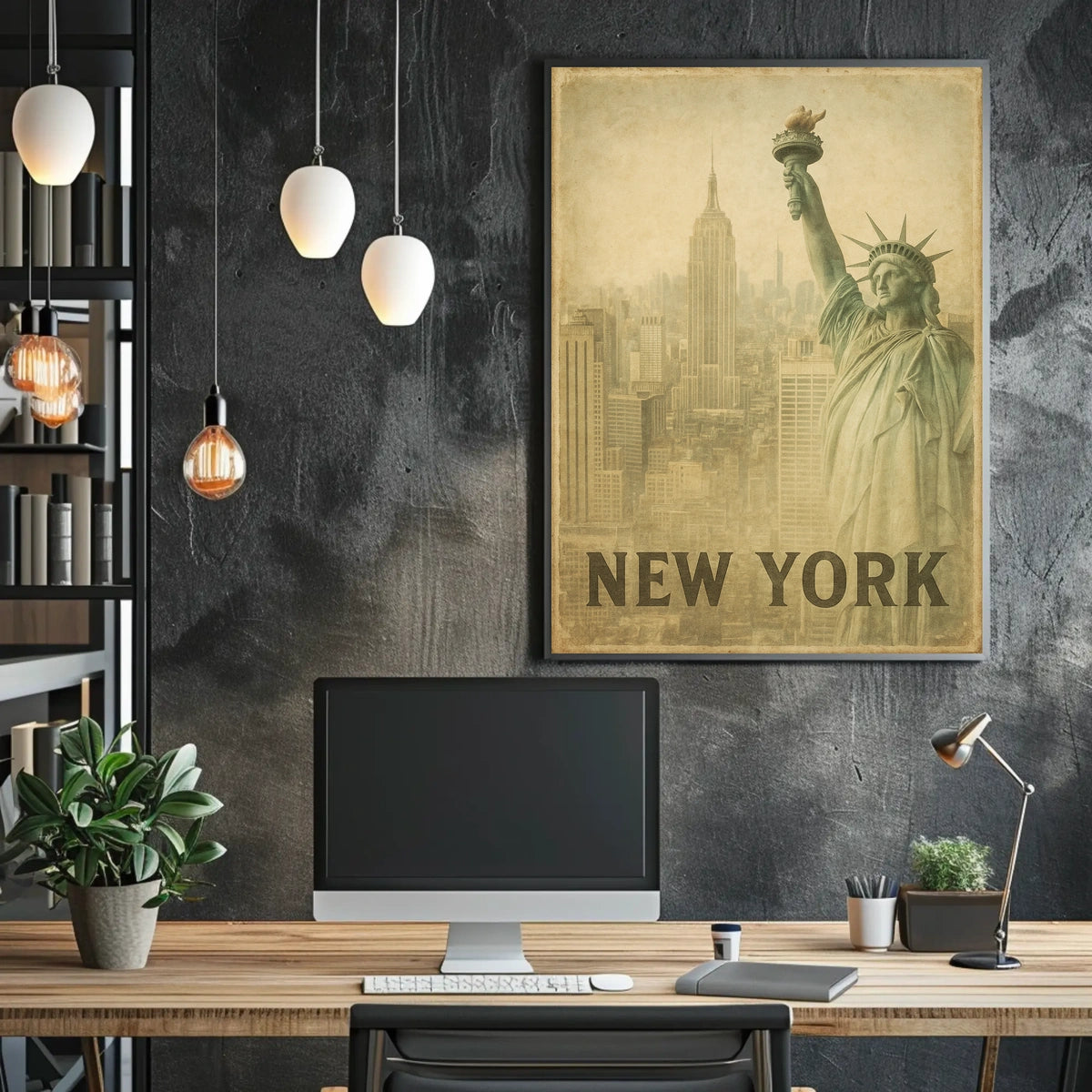 New York City Vintage Vintage Poster