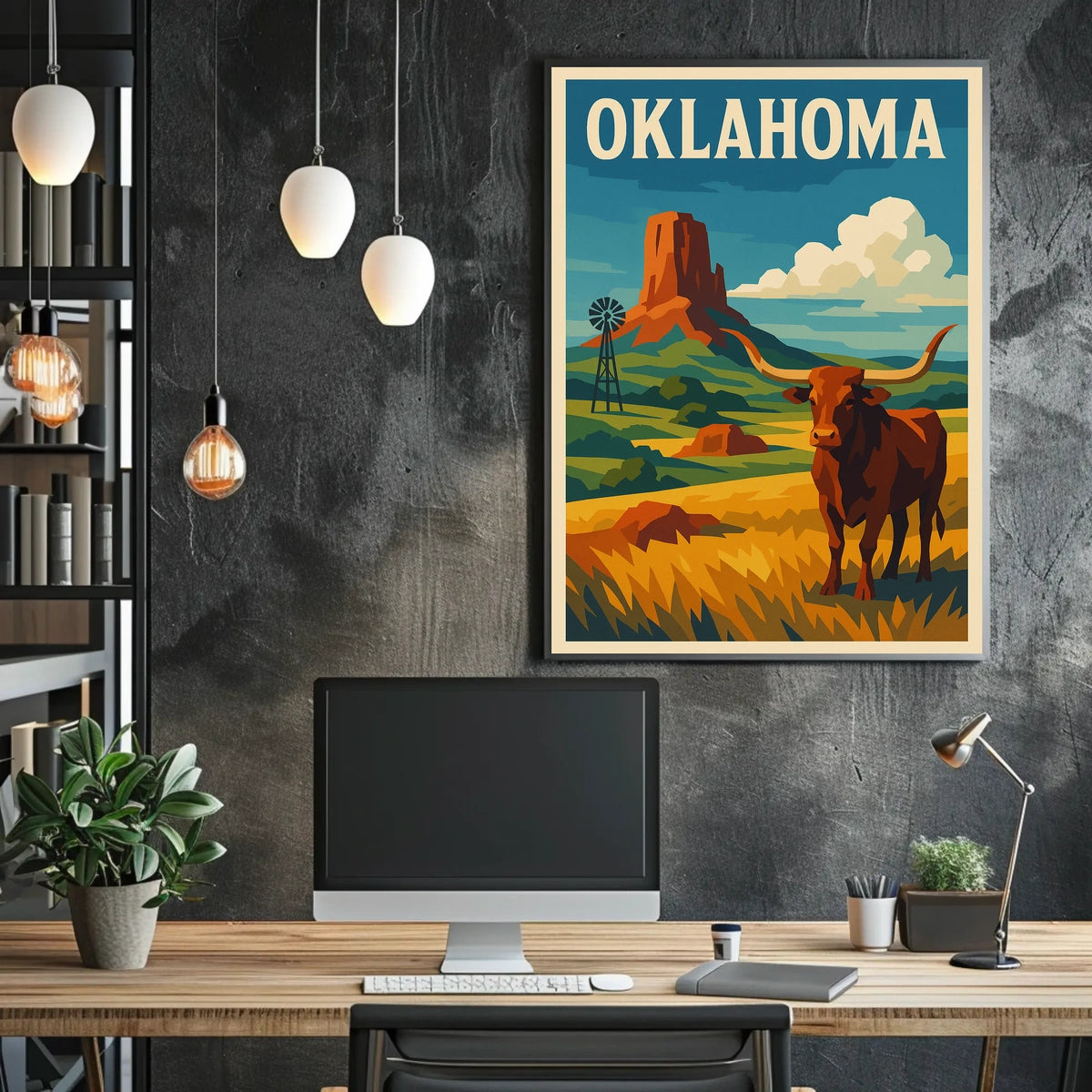 Oklahoma Landscape Poster
