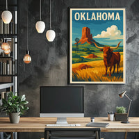 Oklahoma Landscape Poster