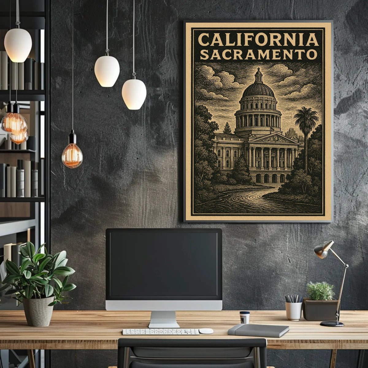 California State Capitol In Sacramento Poster