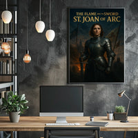 The Flame and the Sword St. Joan of Arc Poster