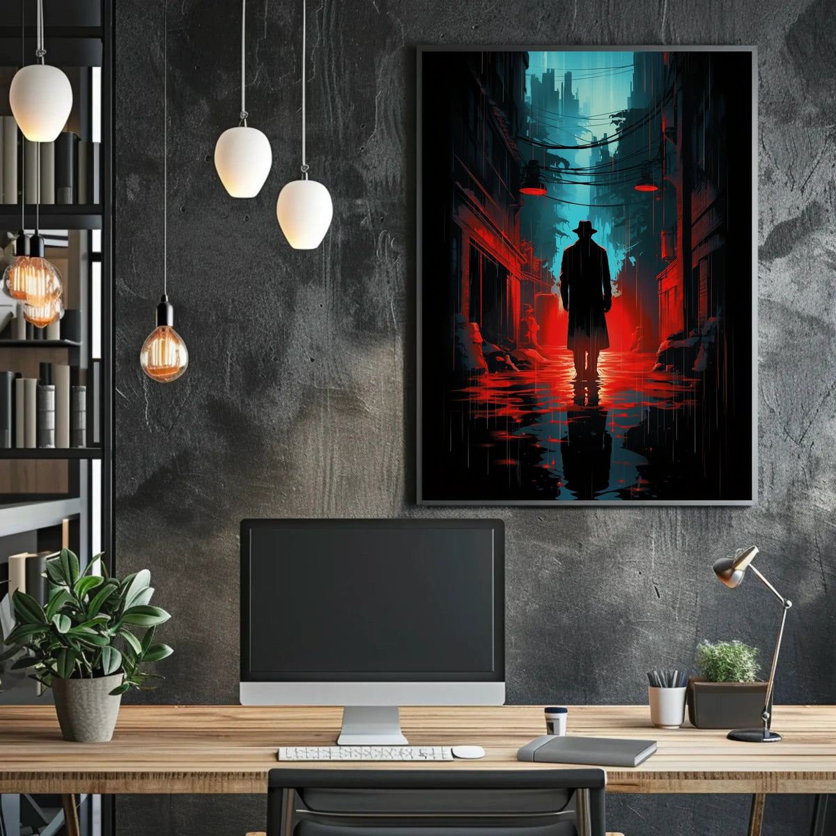 The Mysterious Alleyway Poster