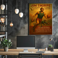 Celebrating a Multifaceted Athlete Poster