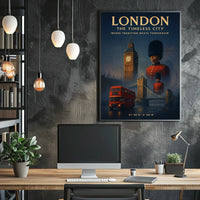 London The Timeless City Poster