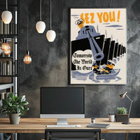 Sez You! Poster PosterGoat