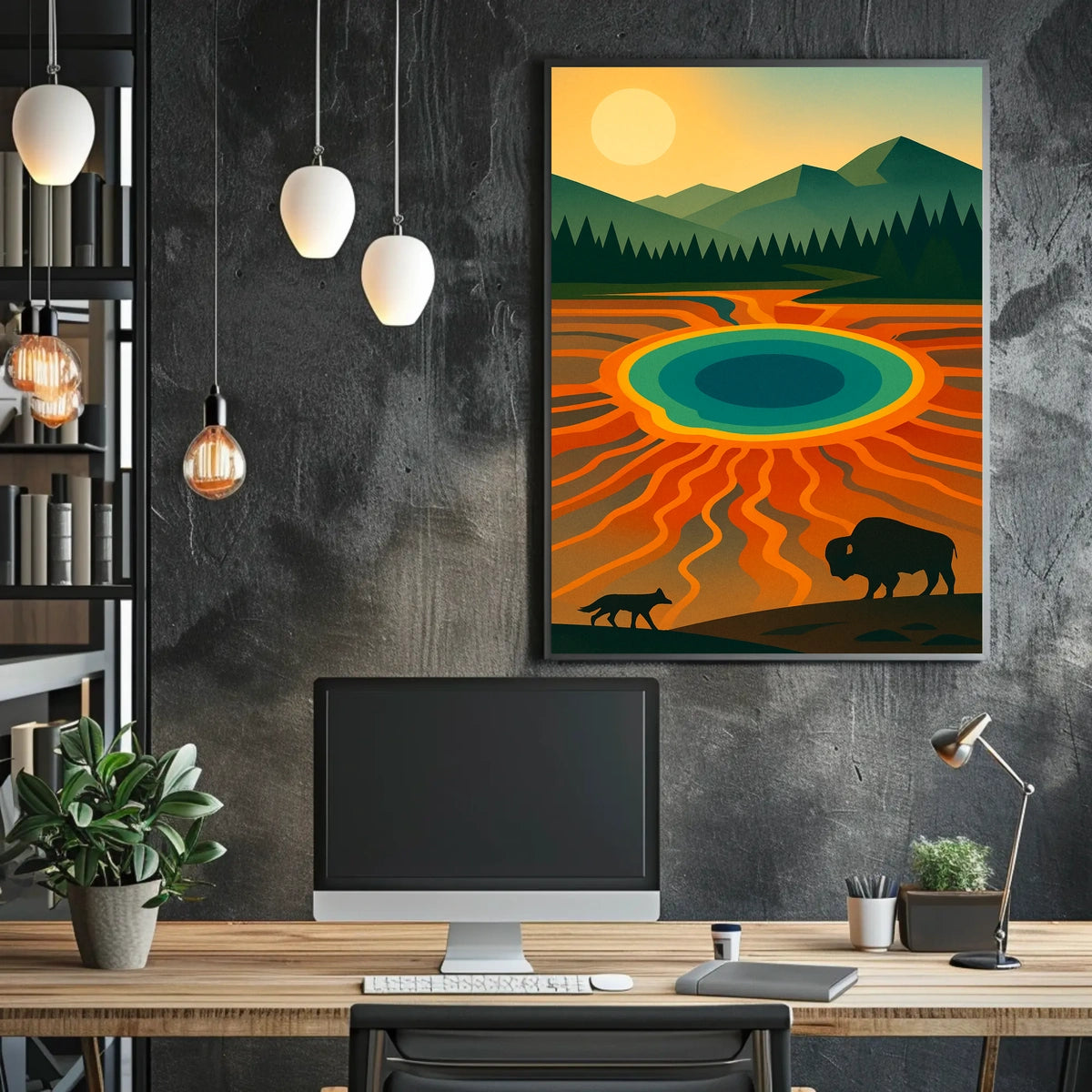 Yellowstone Serenity Poster