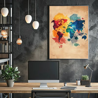 Stylized Visual Storytelling Art Deco Era Poster