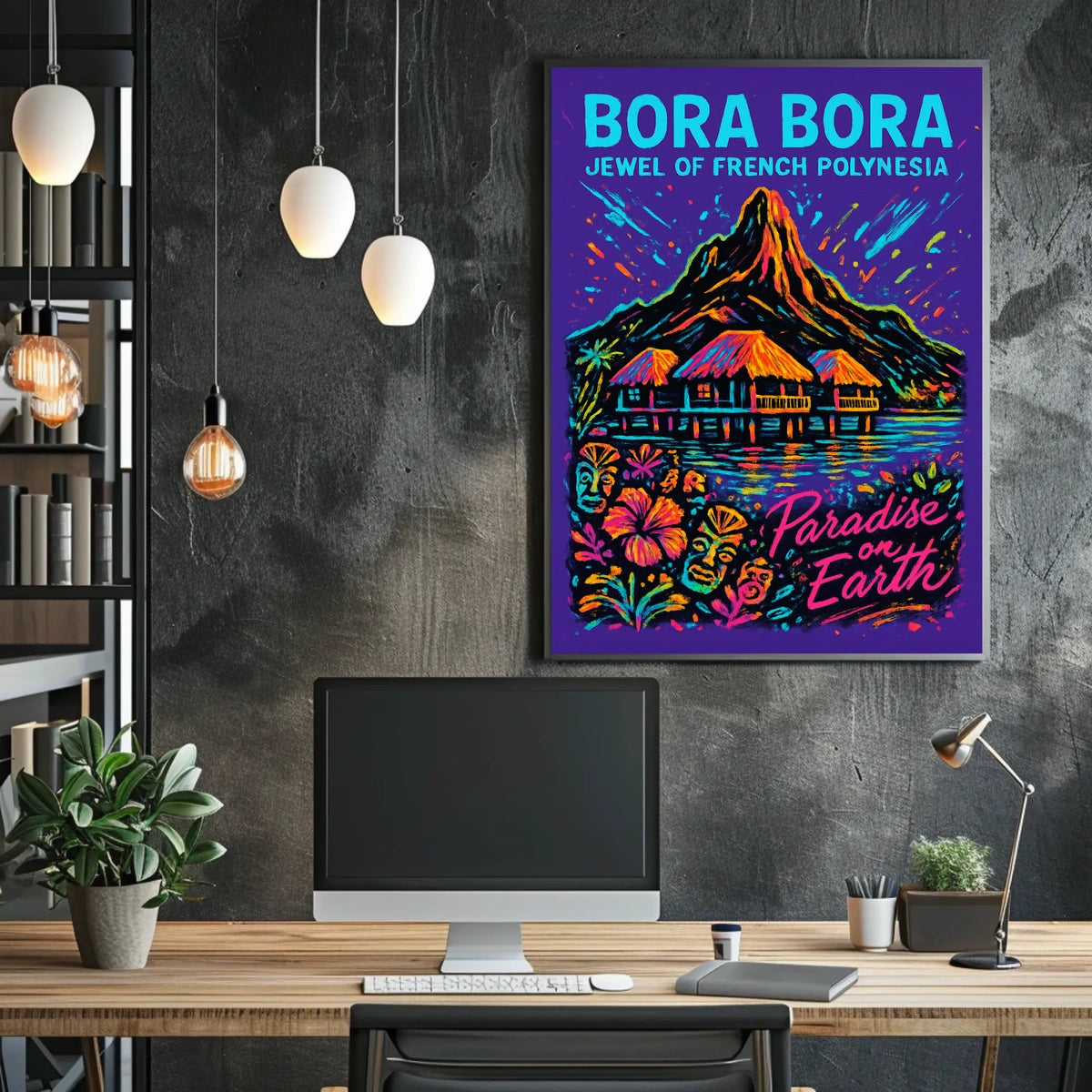 Bora Bora Jewel of French Polynesia Poster