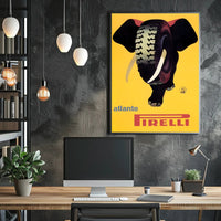 Pirelli Elephant Tire Poster