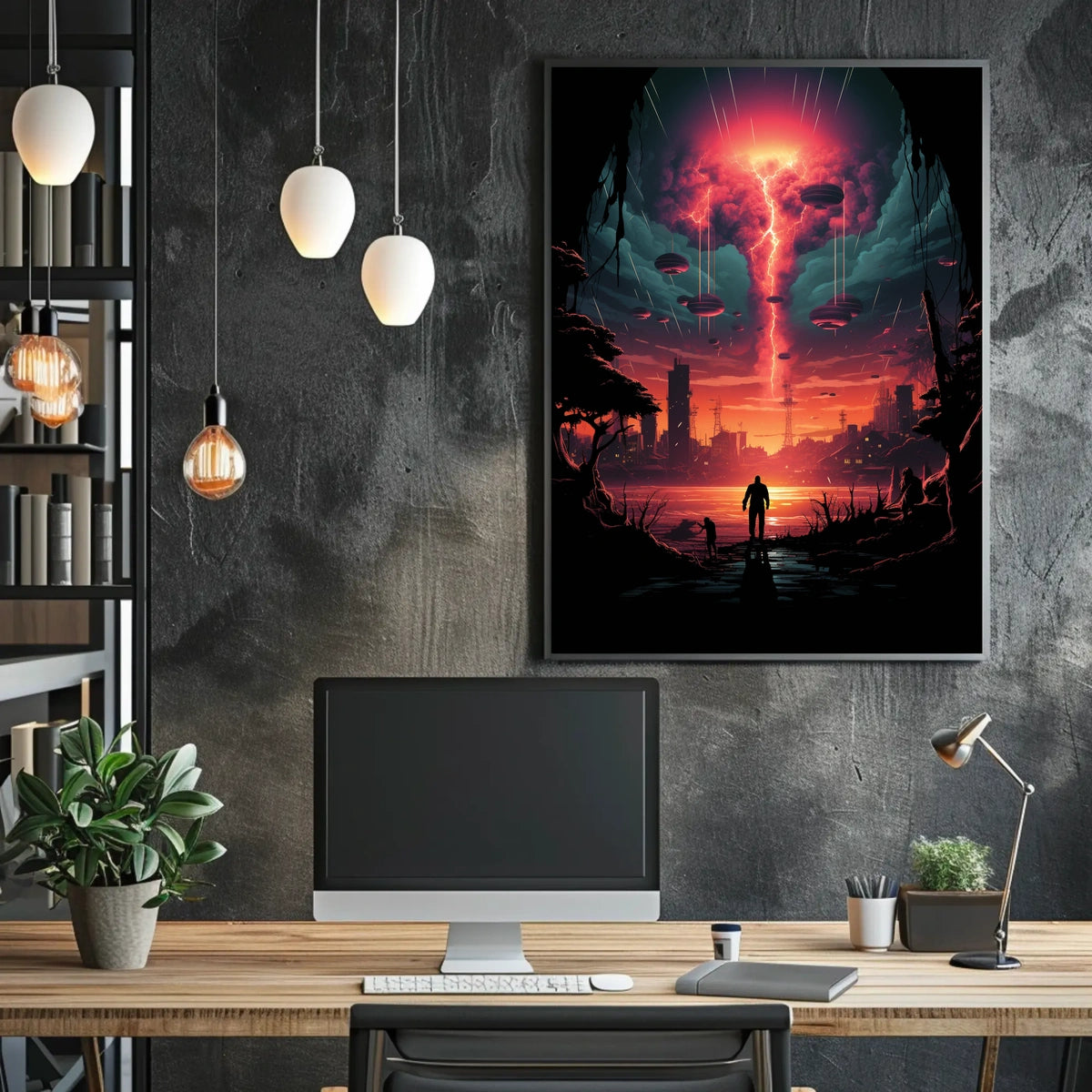 Apocalyptic Horizon Poster