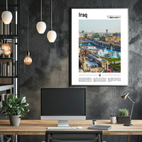 Iraq Urban Landscape Blend: Cultural or Heritage Poster PosterGoat