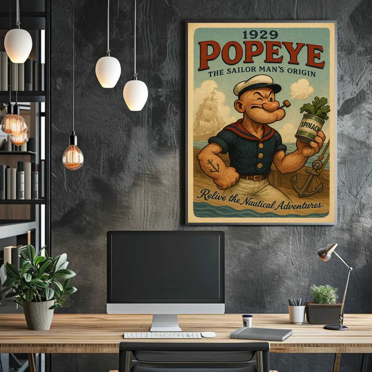 Popeye 1929 Art Poster POP-47