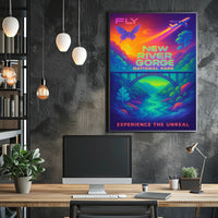 Fly to New River Gorge National Park Poster