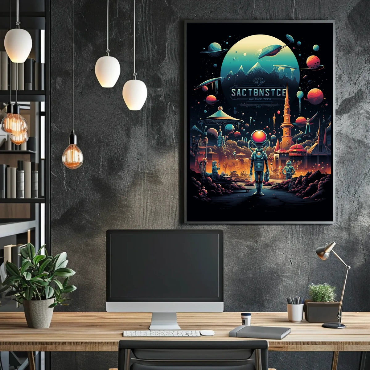 Galactic Exploration Adventure Poster
