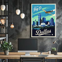 Visit the Big D Poster