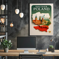 Discover Poland Poster PosterGoat