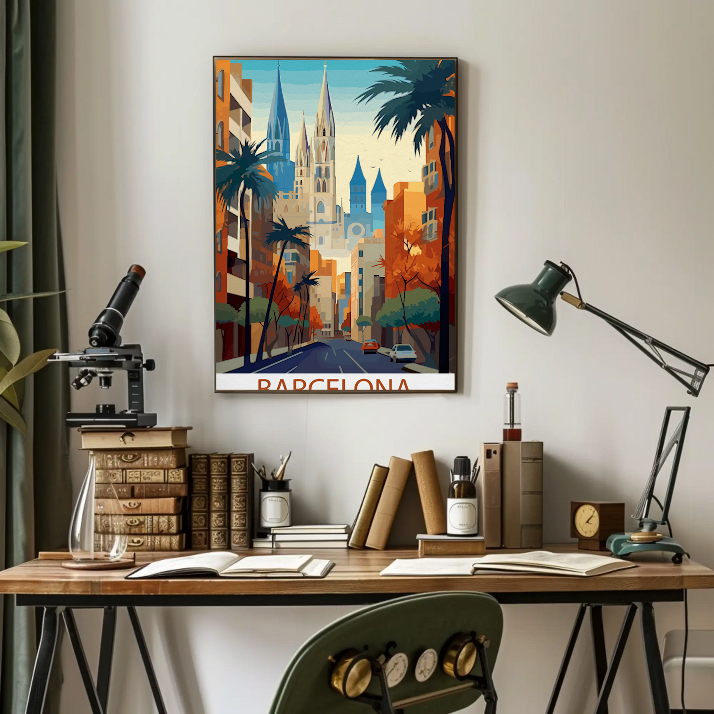 Barcelona Spain Poster