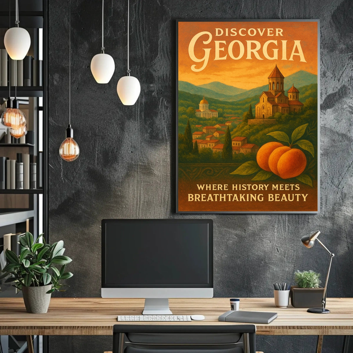Discover Georgia Poster