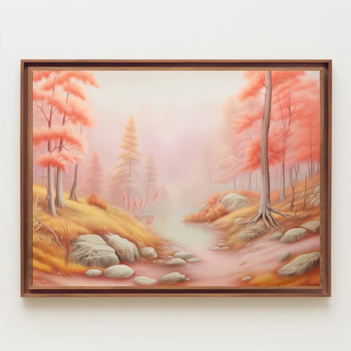 Serene Autumn Landscape Poster