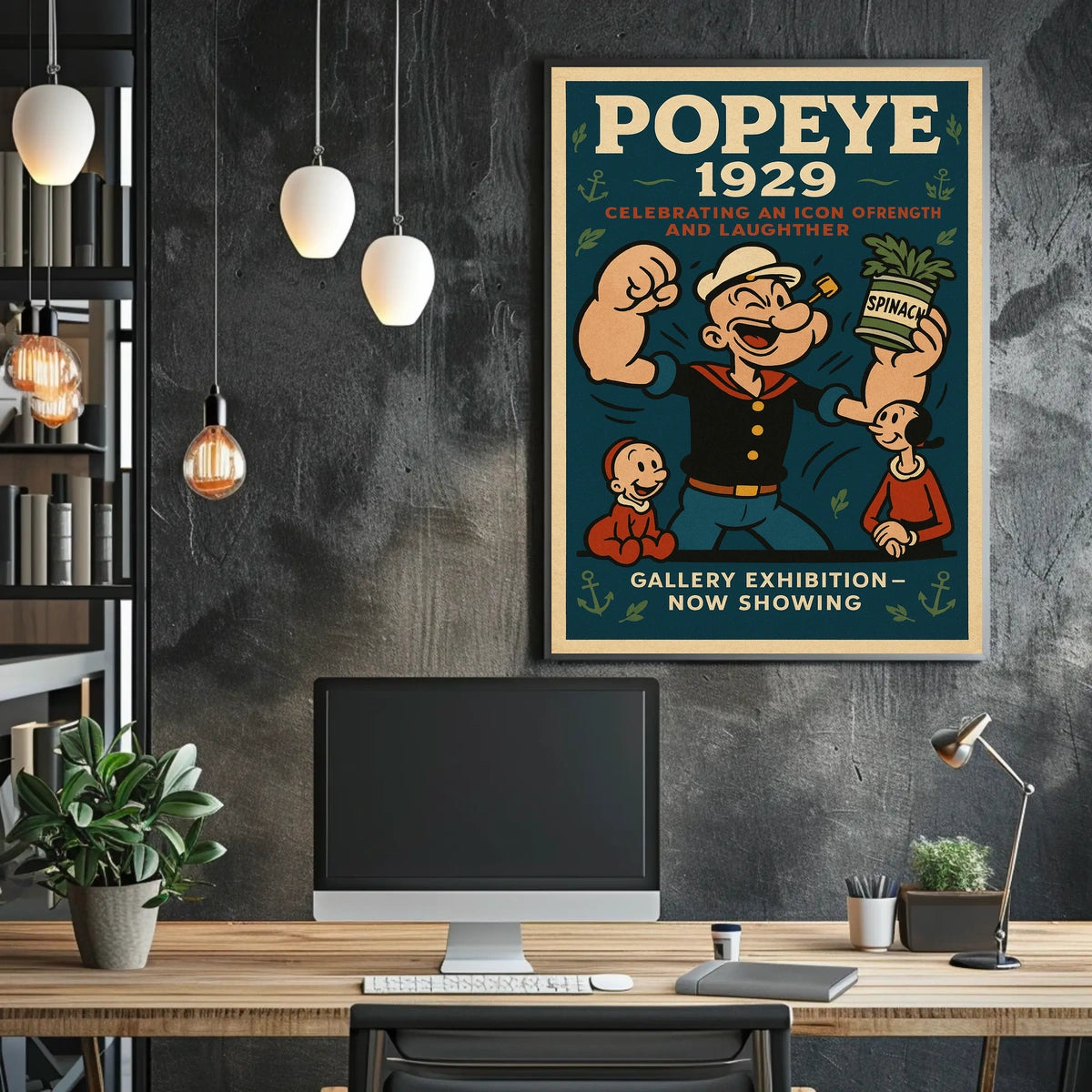 Popeye 1929 Art Poster POP-130