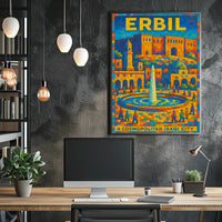 Erbil A Cosmopolitan Iraqi City Poster