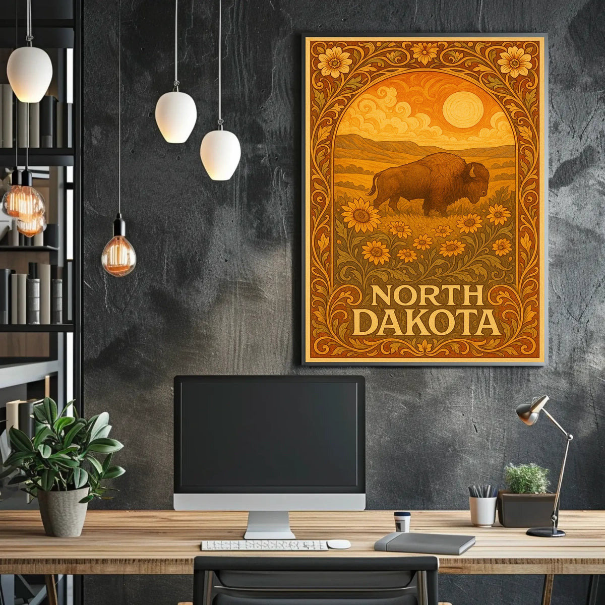 North Dakota NatureS Majesty Poster