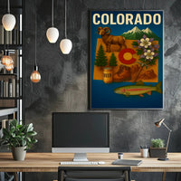 Discover Colorado Poster