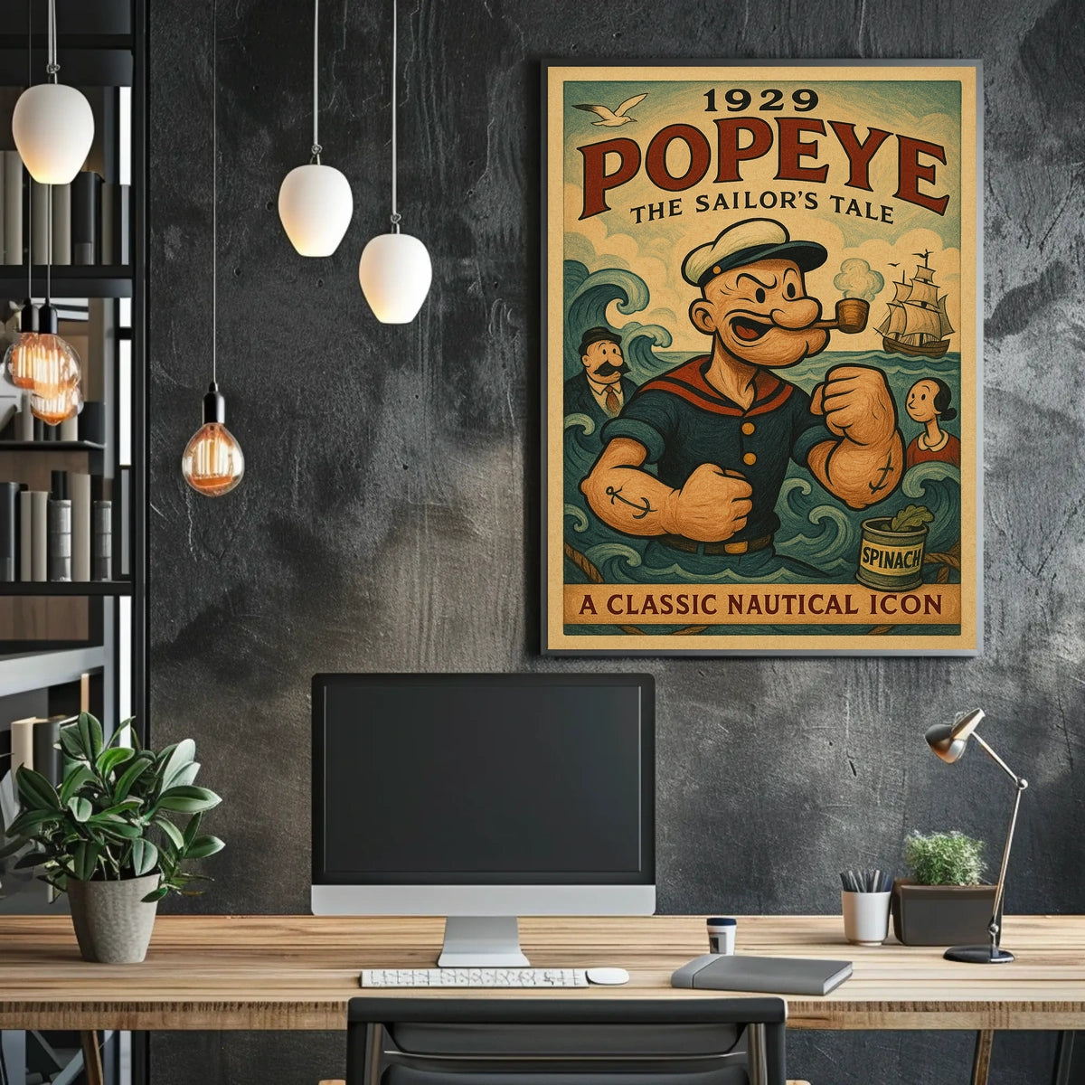 Popeye 1929 Art Poster POP-92