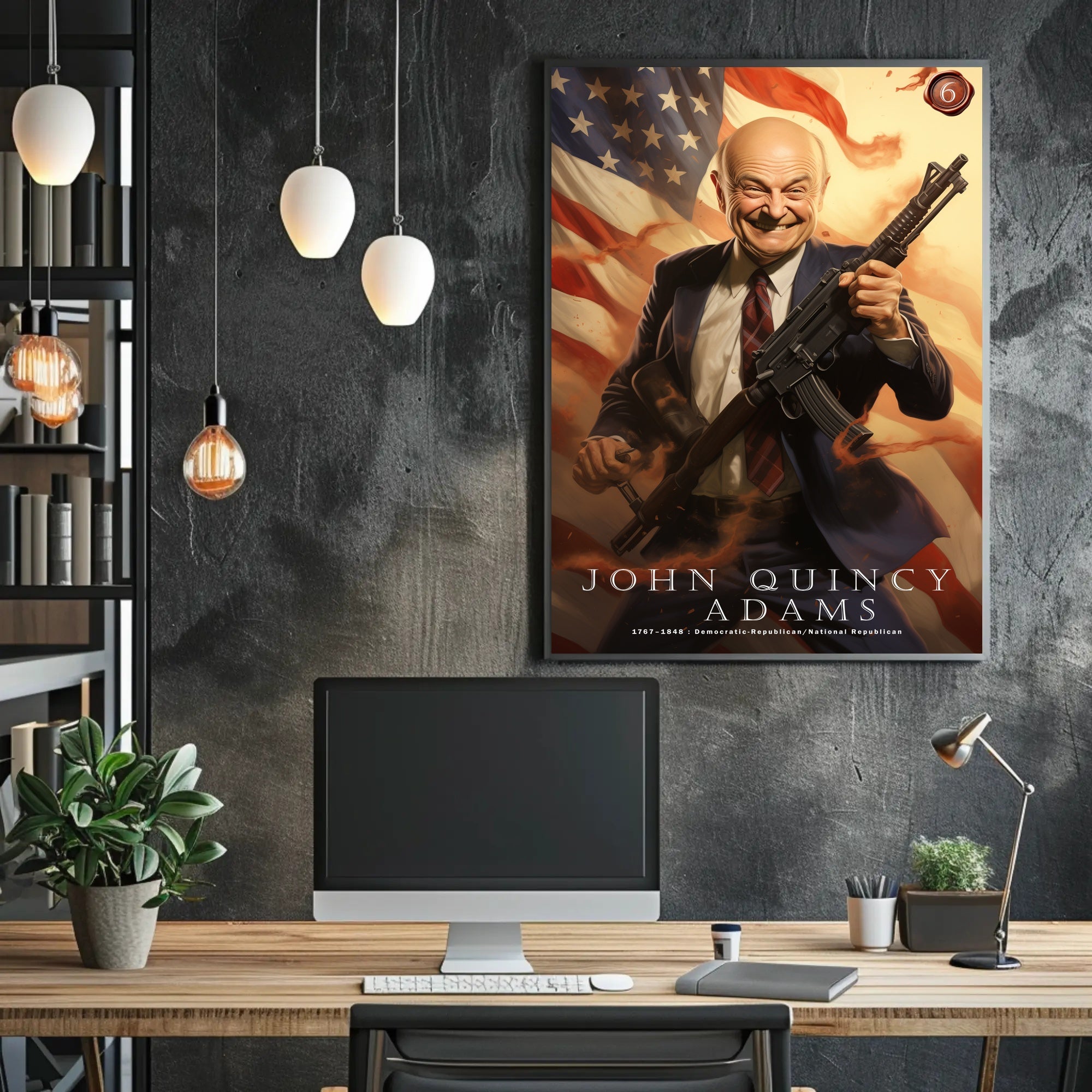 John Quincy Adams: A Bold Interpretation Poster