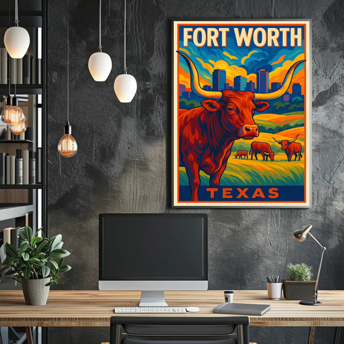 Fort Worth, Texas Poster