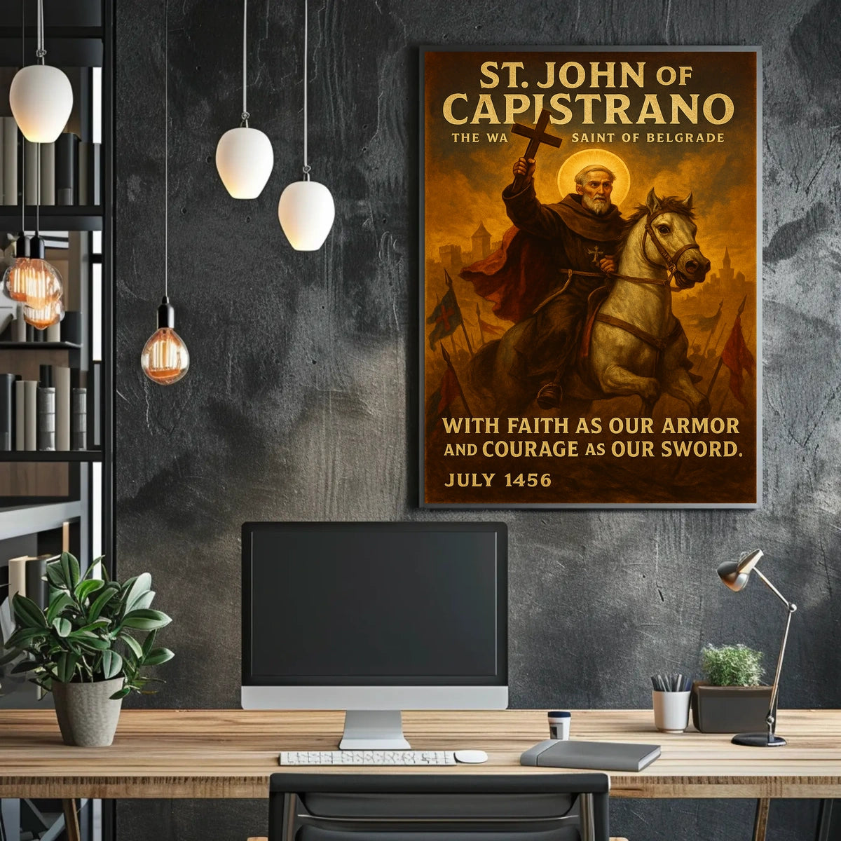 St. John of Capistrano The Warrior Saint Poster