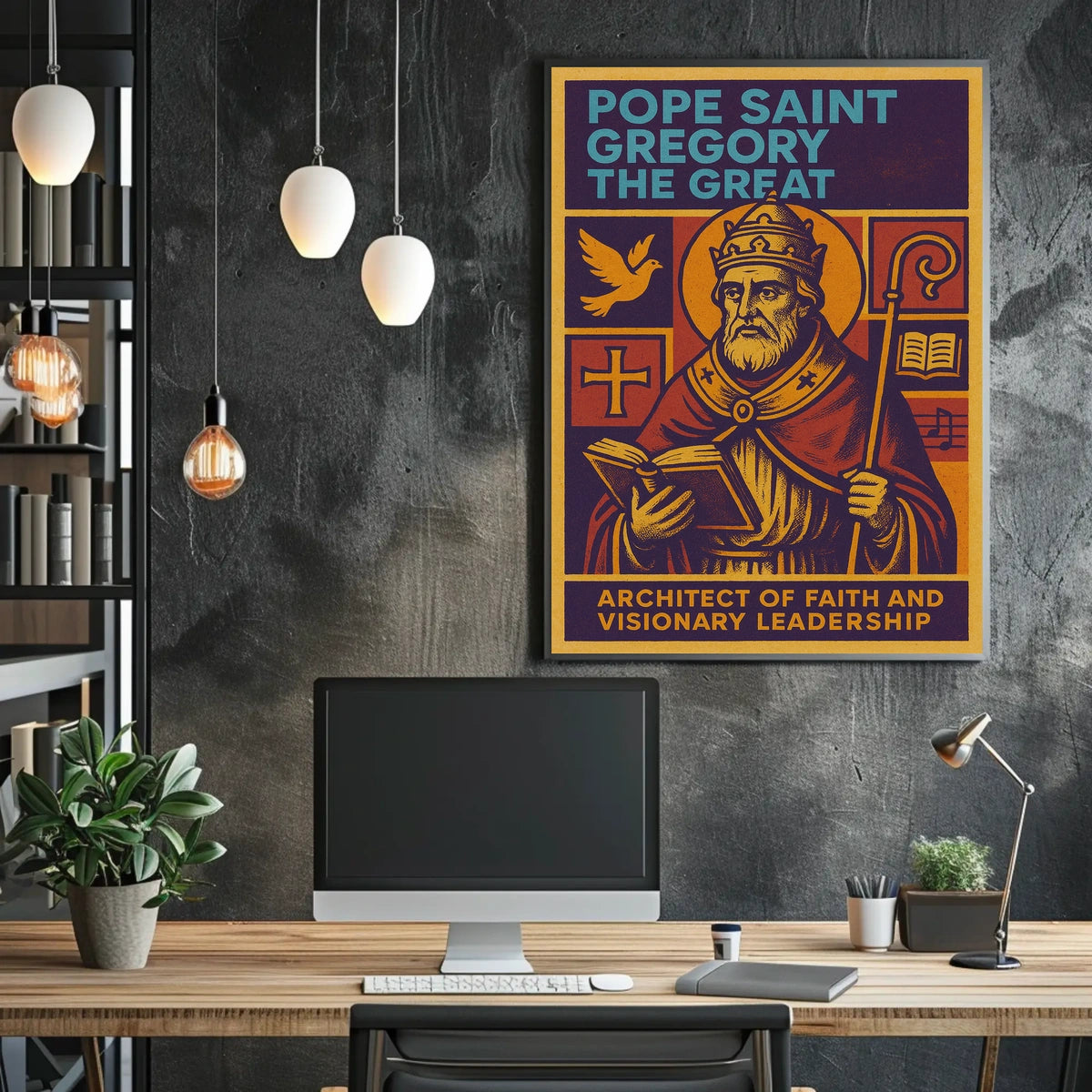 Pope Saint Gregory The Great Poster