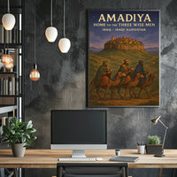 Amadiya Home to the Three Wise Men Poster