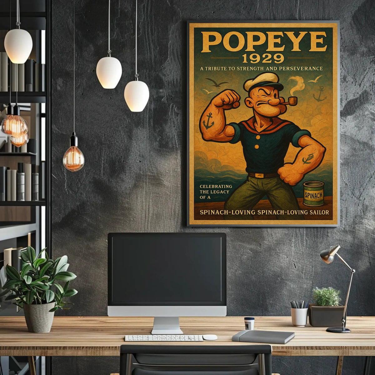 Popeye 1929 Art Poster POP-153