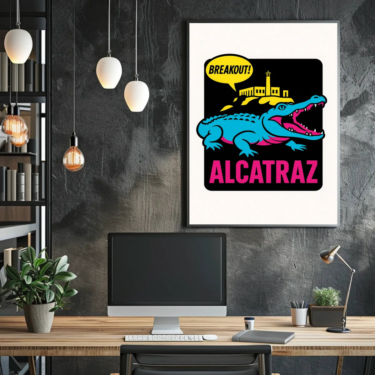 Alcatraz Breakout Poster