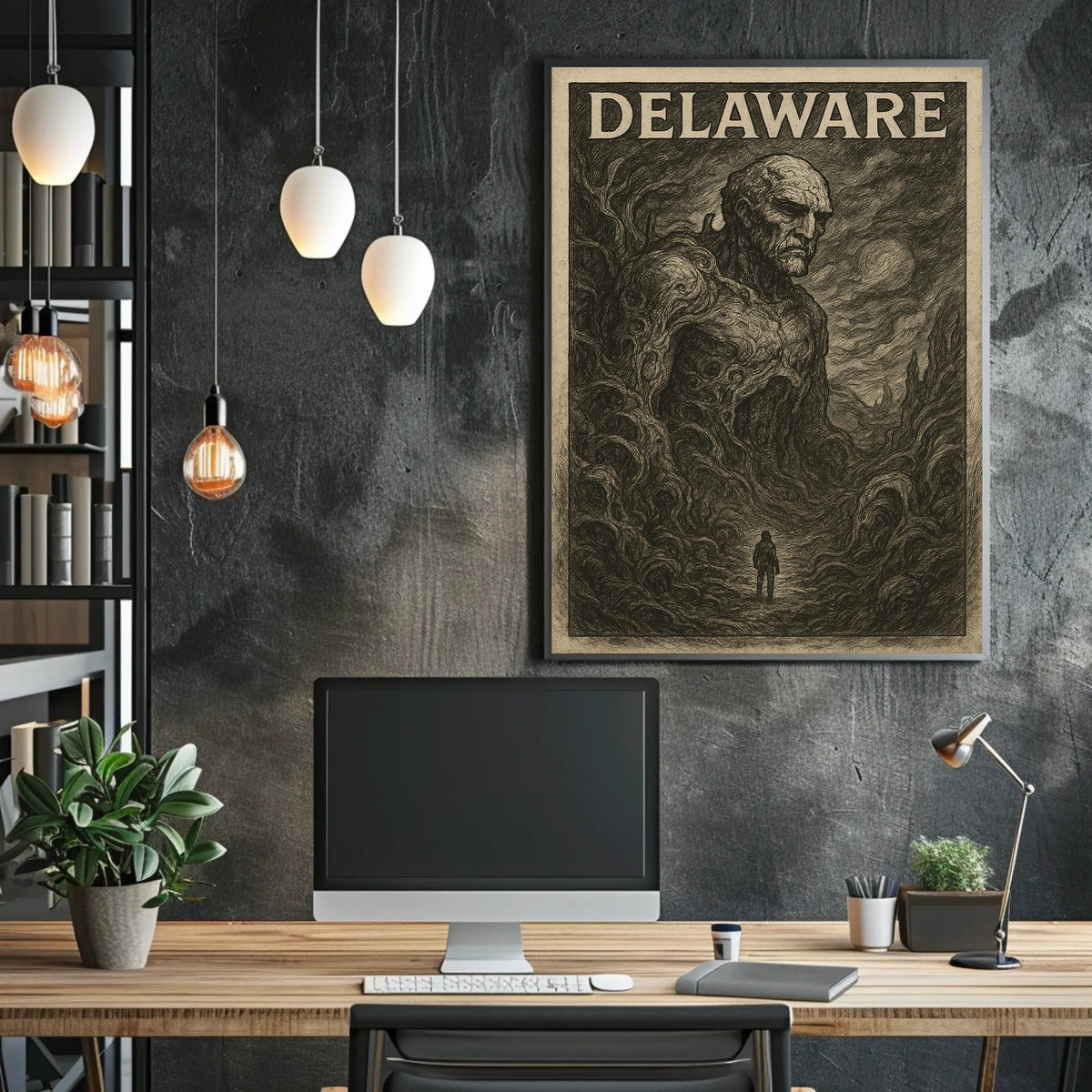 Delaware The Enigmatic Giant Poster