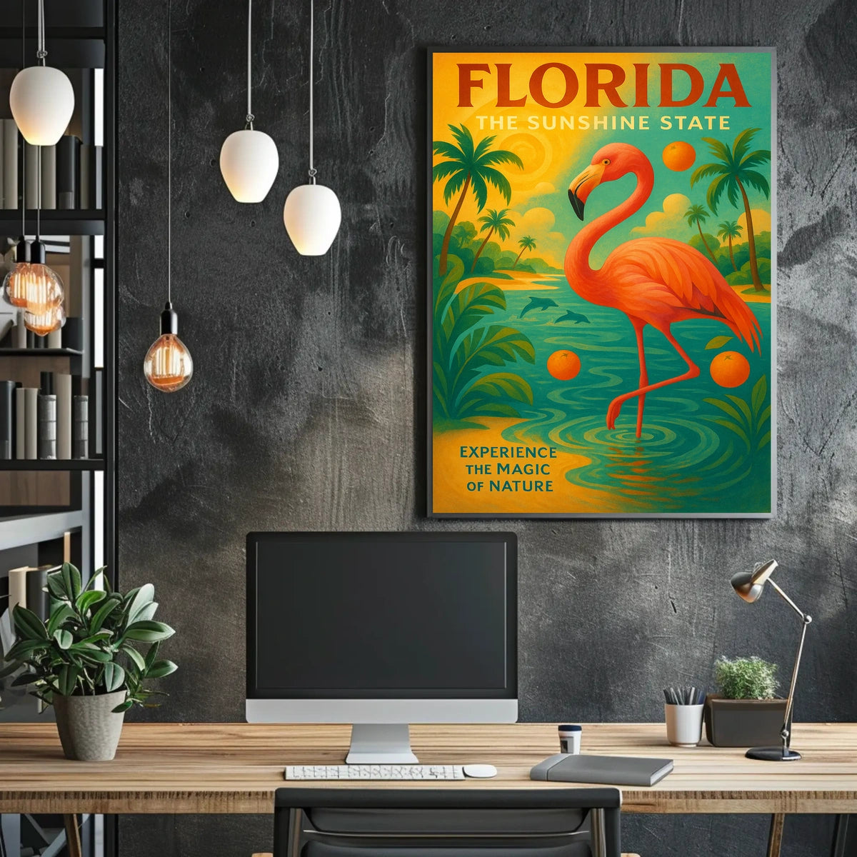 Florida The Sunshine State Poster