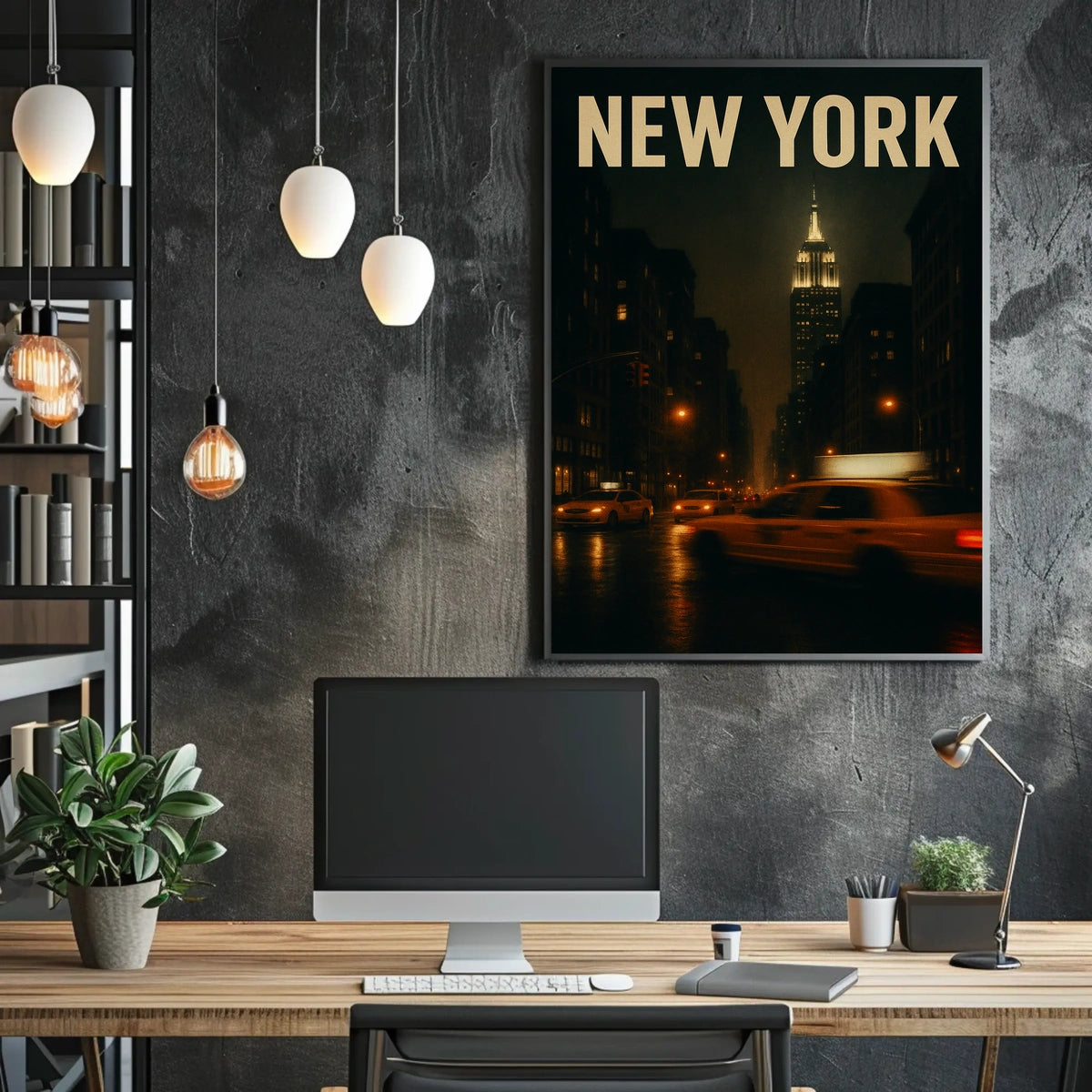 New York City Nights Poster