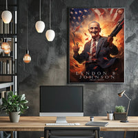 Lyndon B. Johnson Tribute Poster