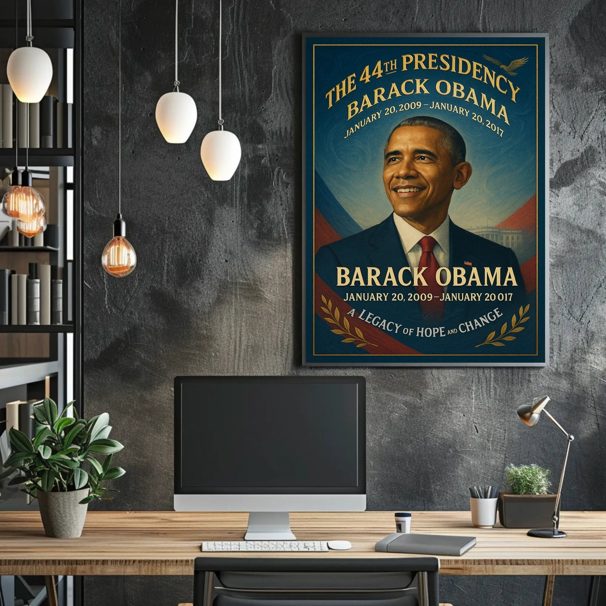 Obama Hope Portrait: Historical or Presidential Poster