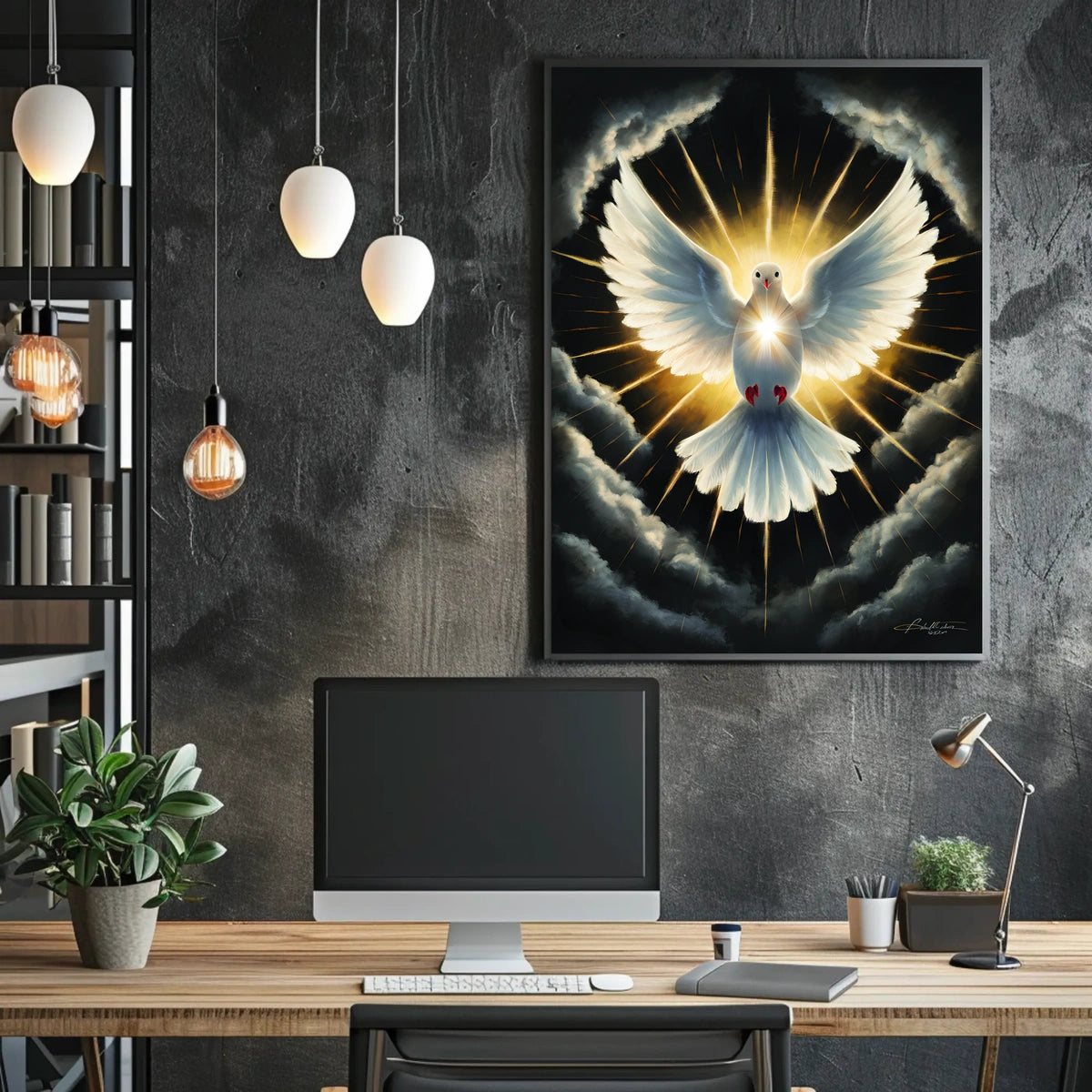 Ascending Light Poster