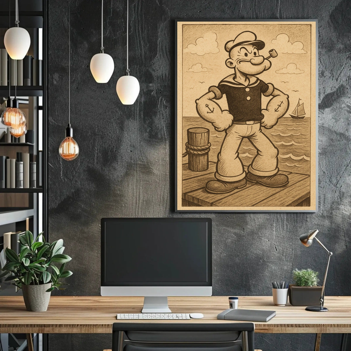 Popeye 1929 Art Poster POP-187