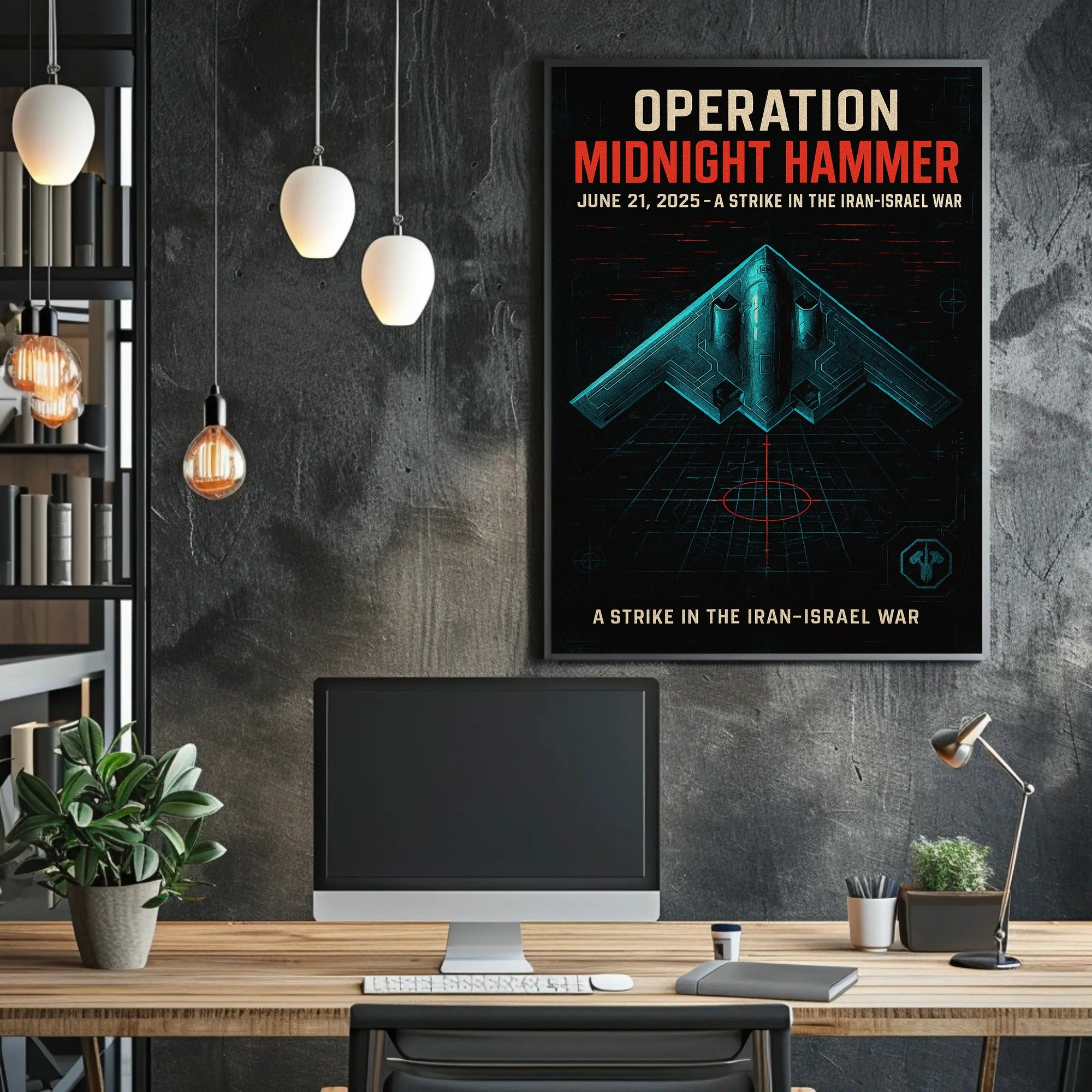 Operation Midnight Hammer Poster PosterGoat