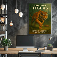 Chicago Tigers Roaring Legends Poster