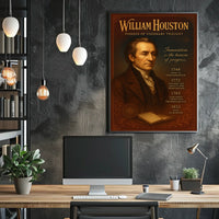 William Houston Pioneer of Visionary Thought Poster