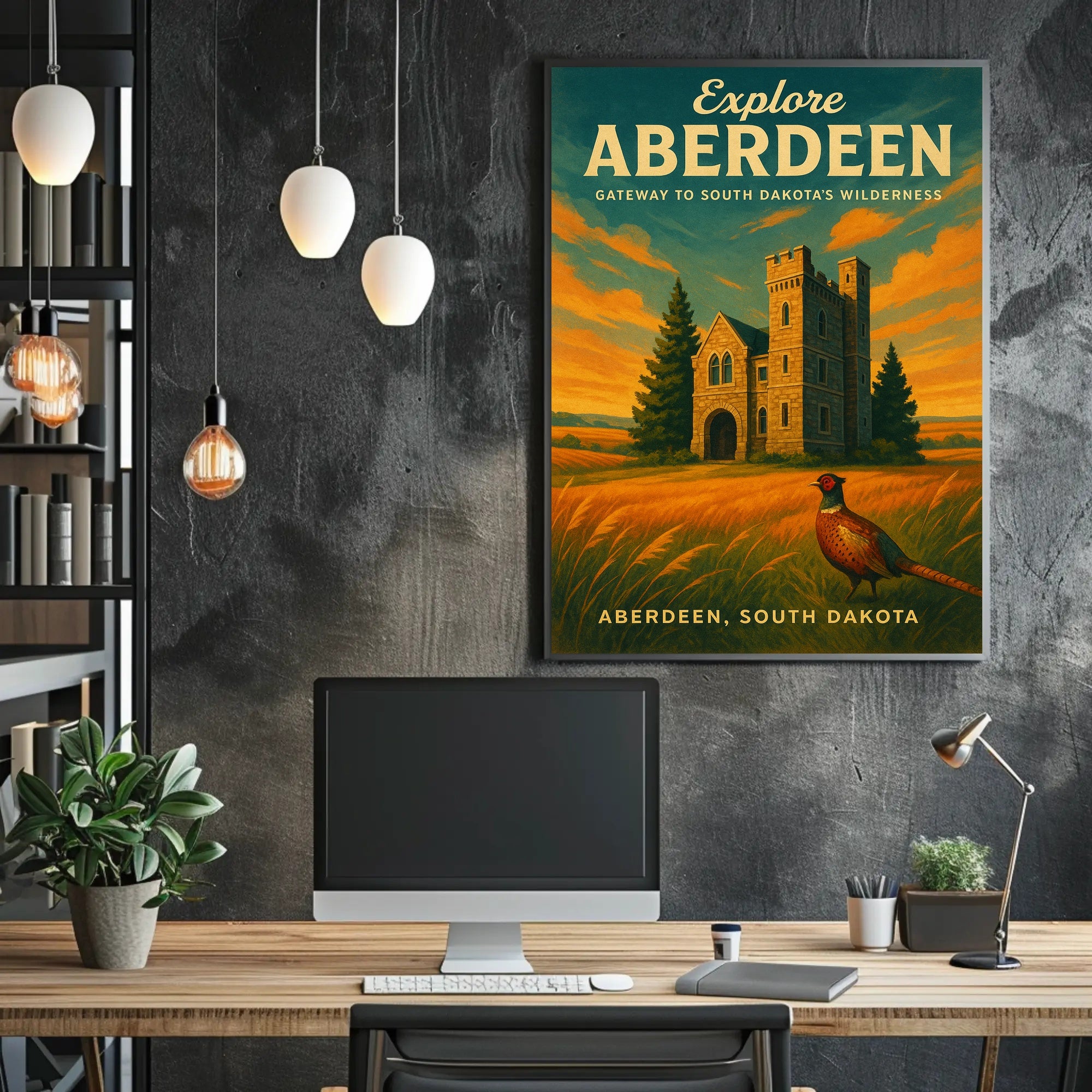 Discover Aberdeen Poster